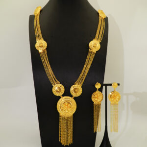 Classic Gold Plated Jewelry Set (2-PCS) DJ167