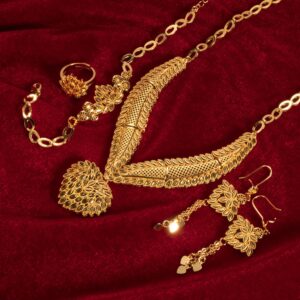 Classic Gold Plated Jewelry Set (4-PCS) DJ017