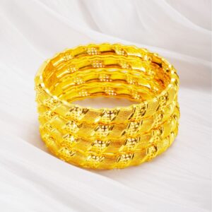 Exquisite Gold Plated Bangle DJ097
