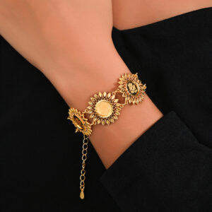 Exquisite Gold Plated Bangle DJ101