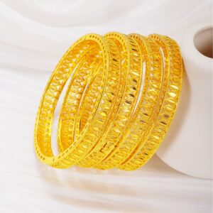 Exquisite Gold Plated Bangle DJ120