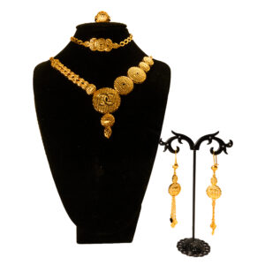 Classic Gold Plated Jewelry Set (4-PCS) DJ014