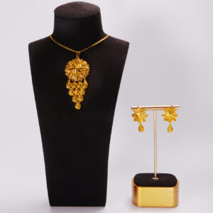 Classic Gold Plated Jewelry Set (2-PCS) DJ060