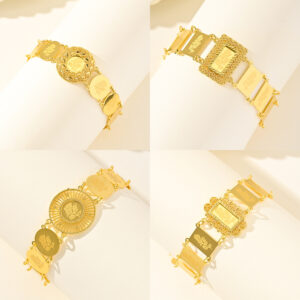 Exquisite Gold Plated Bangle DJ111