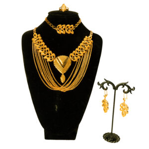 Classic Gold Plated Jewelry Set (4-PCS) DJ018