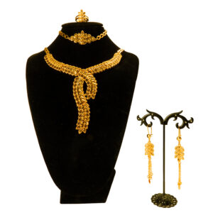 Classic Gold Plated Jewelry Set (4-PCS) DJ009