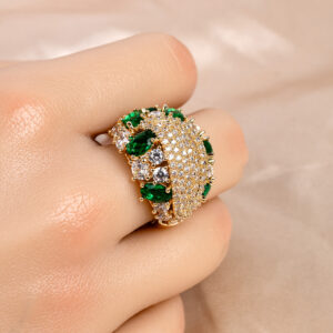 High-Glow 3A Zirconia Ring GS0463