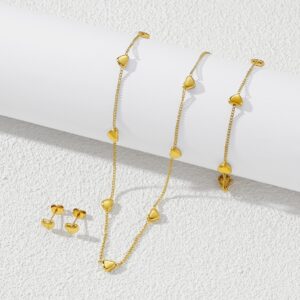 Waterproof Stainless Steel Jewelry Set (3-PCS) BXG0021