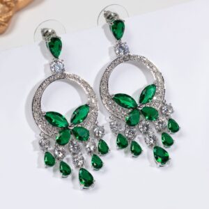 High-Glow 3A Zirconia Earrings GS0036