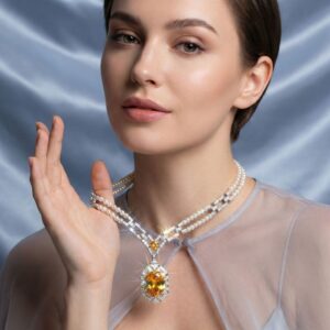 High-Glow 3A Zirconia Necklace GS0467