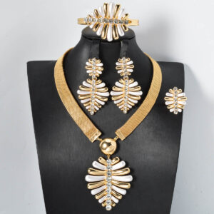 Classic Gold Plated Jewelry Set (4-PCS) DJ200