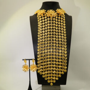 Classic Gold Plated Jewelry Set (2-PCS) DJ165