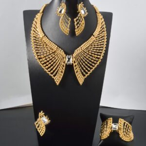 Classic Gold Plated Jewelry Set (4-PCS) DJ198
