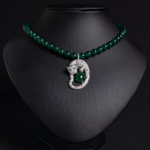 High-Glow Leopard Pearl Necklace GS0126